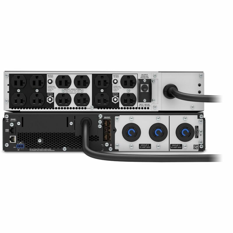 APC by Schneider Electric Smart-UPS SRT 3000VA RM 208V to 120V 2U Step-Down Transformer - Thumbnail 2
