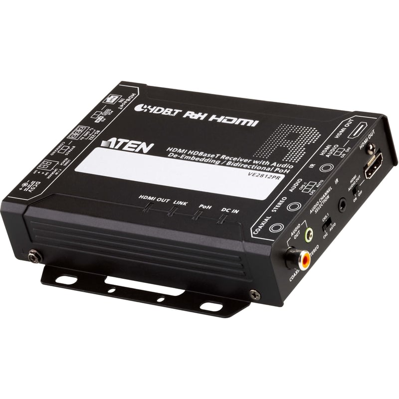 ATEN VE2812PR HDMI HDBaseT Receiver with Audio De-Embedding / Bi-directional PoH - Thumbnail 1