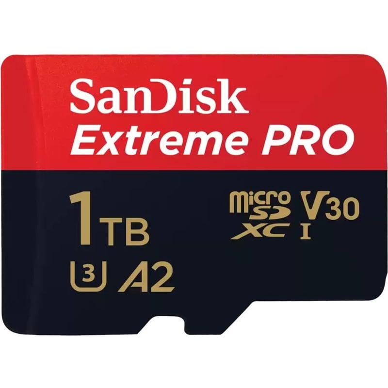 EXTREME PRO USD 200/140MB/S RW C10 UHS U3 V30 A2RPD2 CARD+ADAPTER