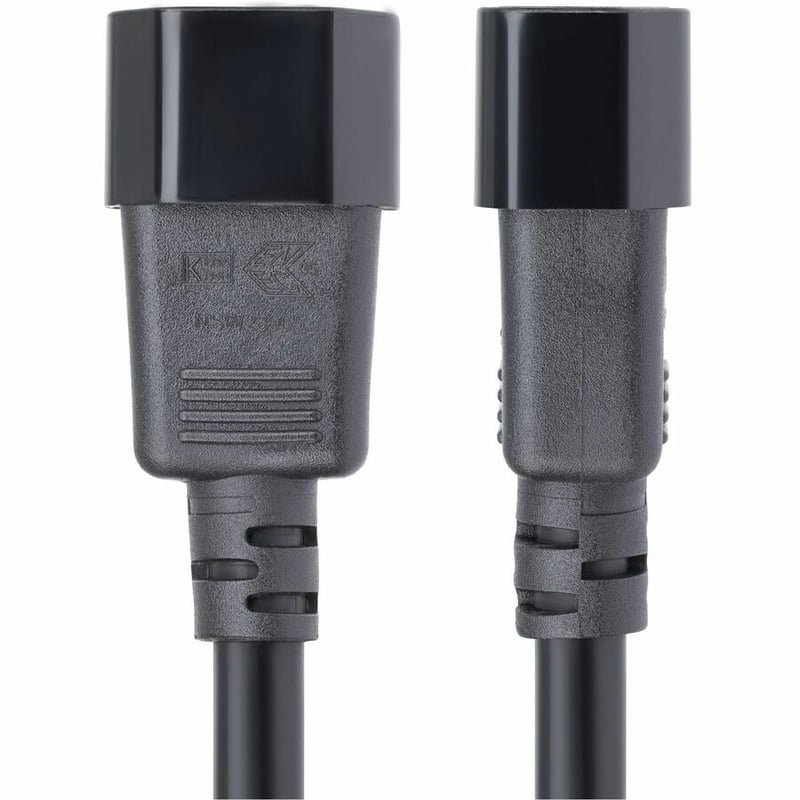 15FT POWER EXTENSION CORD C14 TO C13 15A 250V UL LISTED - Thumbnail 3