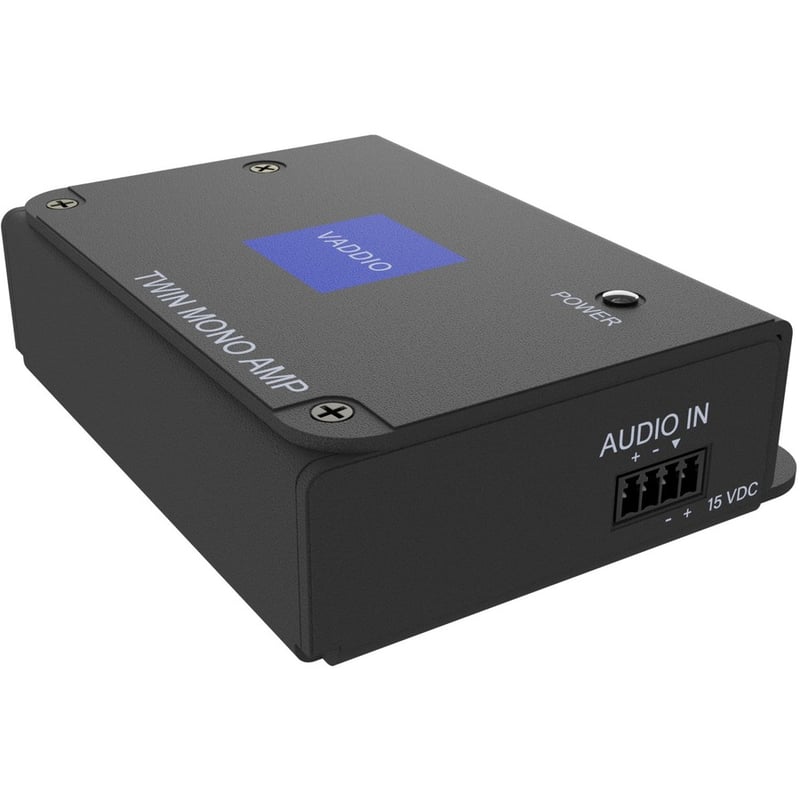 Vaddio Twin Mono Audio Amplifier - Black - Thumbnail 2