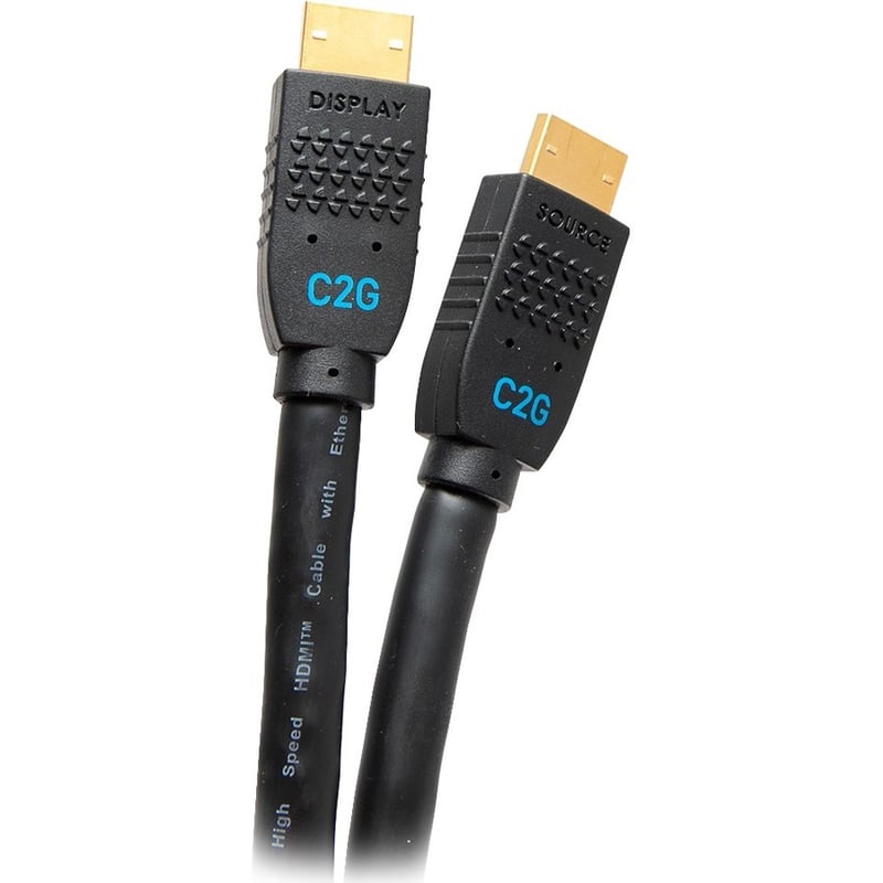 C2G 35ft Ultra Flexible 4K Active HDMI Cable Gripping 4K 60Hz - In-Wall M/M - Thumbnail 5