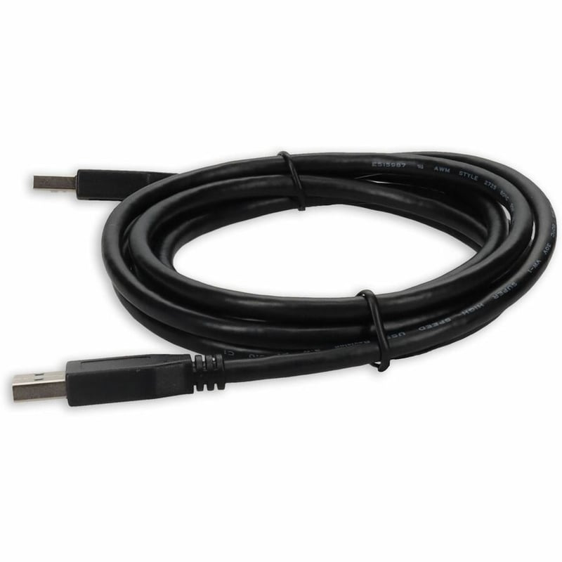 USB 3.0(A) TO USB 3.0 (A) M TO M CABLE BLACK - Thumbnail 2