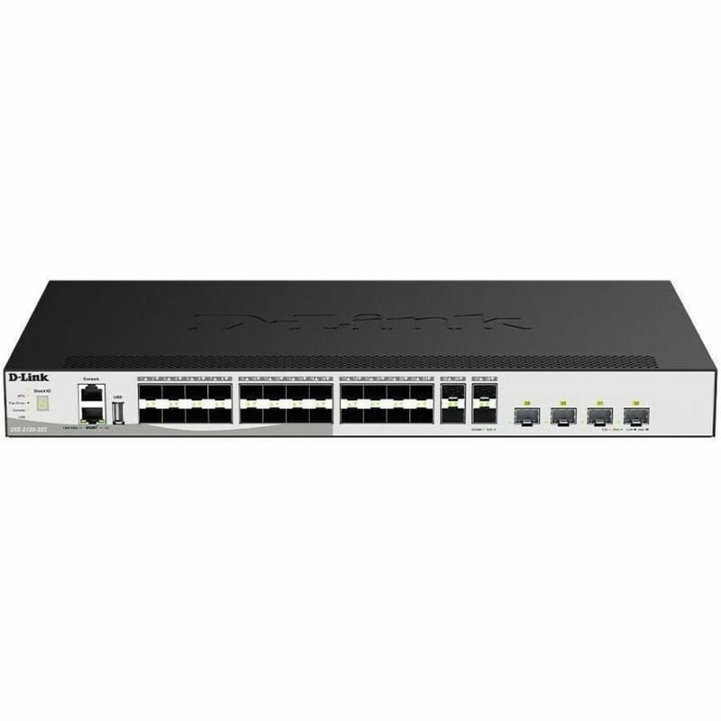 28 PORT SFP+ SWITCH FULLY MANAGED 24 X 10G SFP+ 4 X SFP28 - Thumbnail 1