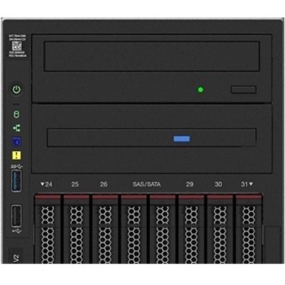 Lenovo ThinkSystem ST650 V2 7Z74A01YNA 4U Tower Server - 1 Xeon Silver 4310 2.10 GHz - 32 GB RAM - Serial ATA/600 Controller - Thumbnail 2