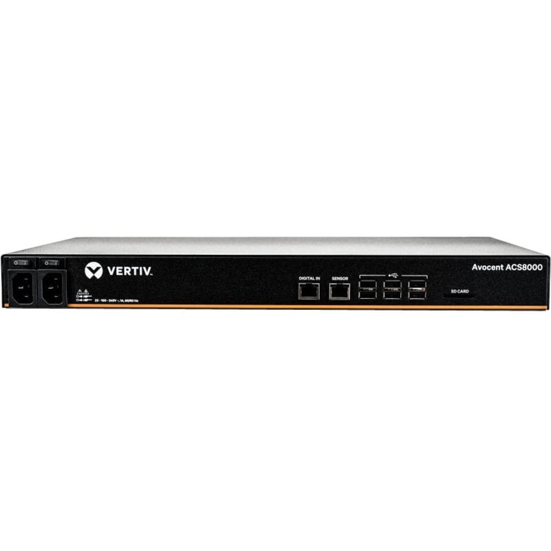 Vertiv Avocent ACS8000 Serial Console - 48 port Console Server | Dual AC - Thumbnail 1