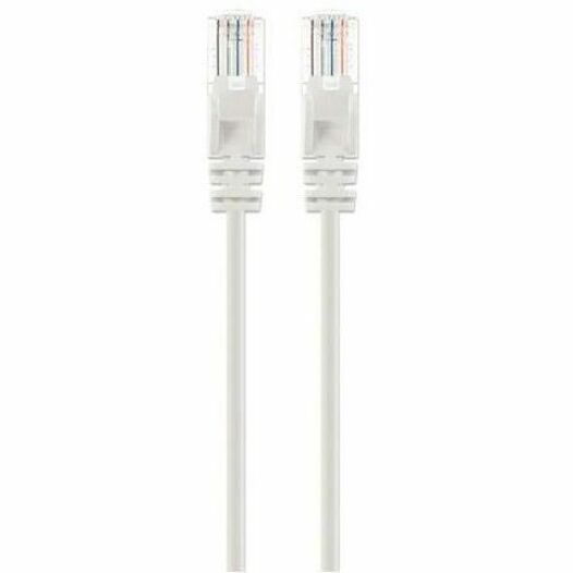 CAT6A U/UTP SLIM NETWORK PATCH CABLE, 5 FT., WHITE - Thumbnail 4