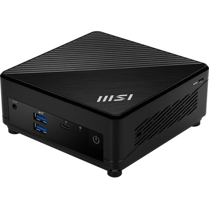 MSI Cubi 5 Cubi 5 12M-265US Desktop Computer - Intel Core i7 - 16 GB RAM DDR4 SDRAM - Mini PC - Black - Thumbnail 1
