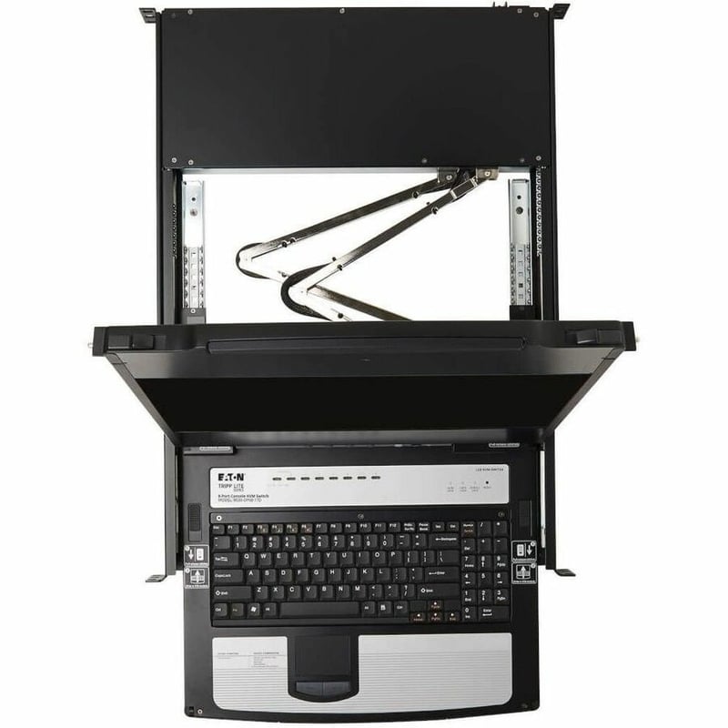 Tripp Lite by Eaton 8-Port NetDirector DisplayPort KVM Switch Console with 17 in. LCD Dual Rail 1U Rack-Mount - Thumbnail 5