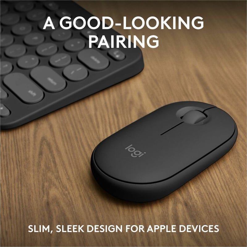 Logitech Pebble 2 Combo for Mac Wireless Keyboard and Mouse - Thumbnail 2