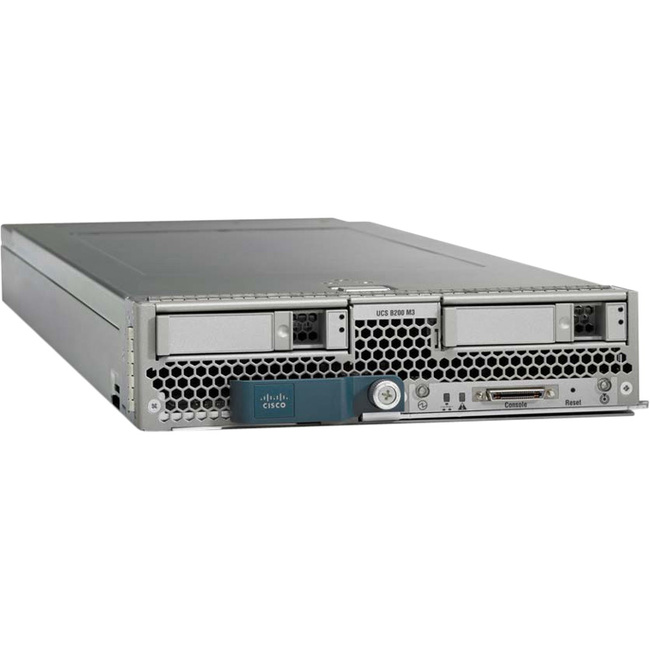 Cisco B200 M3 Blade Server - 2 x Intel Xeon E5-2660 v2 2.20 GHz - 128 GB RAM - Serial Attached SCSI (SAS) Controller - Thumbnail 1