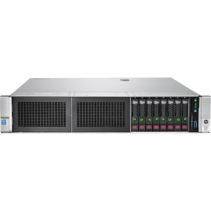 HPE ProLiant DL380 G9 2U Rack Server - 1 Xeon E5-2620 v4 2.10 GHz - 16 GB RAM - 12Gb/s SAS Controller - Thumbnail 2