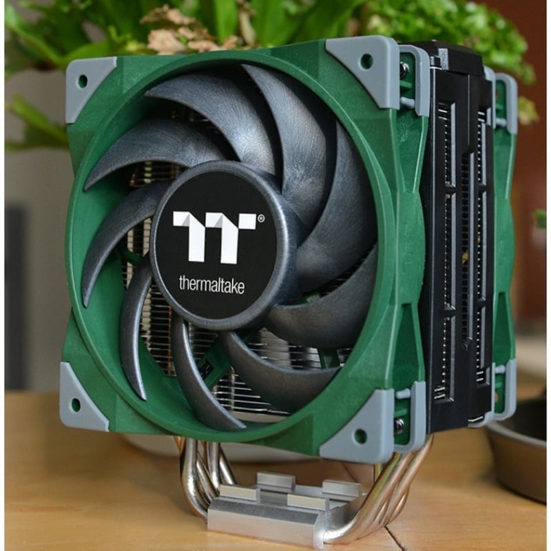 Thermaltake TOUGHAIR 510 Racing Green CPU Cooler - Thumbnail 3