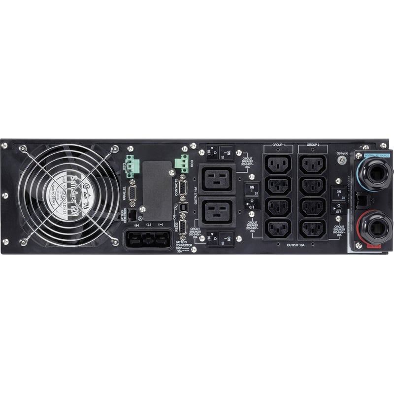 Eaton 9PX 5500VA 4900W 120V/208V Online Double-Conversion UPS - L14-30P, 6x 5-20R, 1 L6-30R, 1 L14-30R, Hardwired Outlets, Cybersecure Network Card, Extended Run, 4U - Thumbnail 2