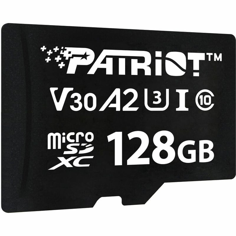 PATRIOT VX SERIES 128GB MICRO SDXC V30 A2 W/O ADAPTER - Thumbnail 2
