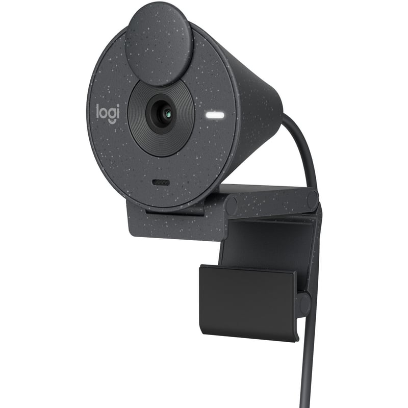Logitech BRIO Webcam - 2 Megapixel - 30 fps - Graphite - USB Type C - Retail - Thumbnail 1