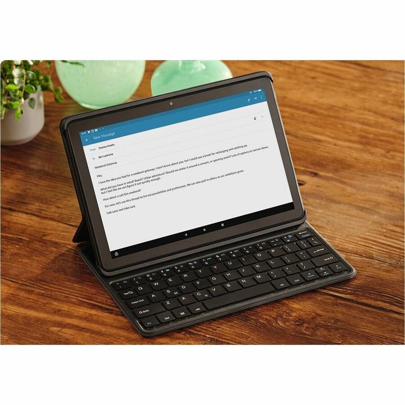 Amazon Fire HD 10 (13th Generation) Tablet - 10.1" Full HD - Octa-core - 3 GB - 32 GB Storage - Black - Thumbnail 3