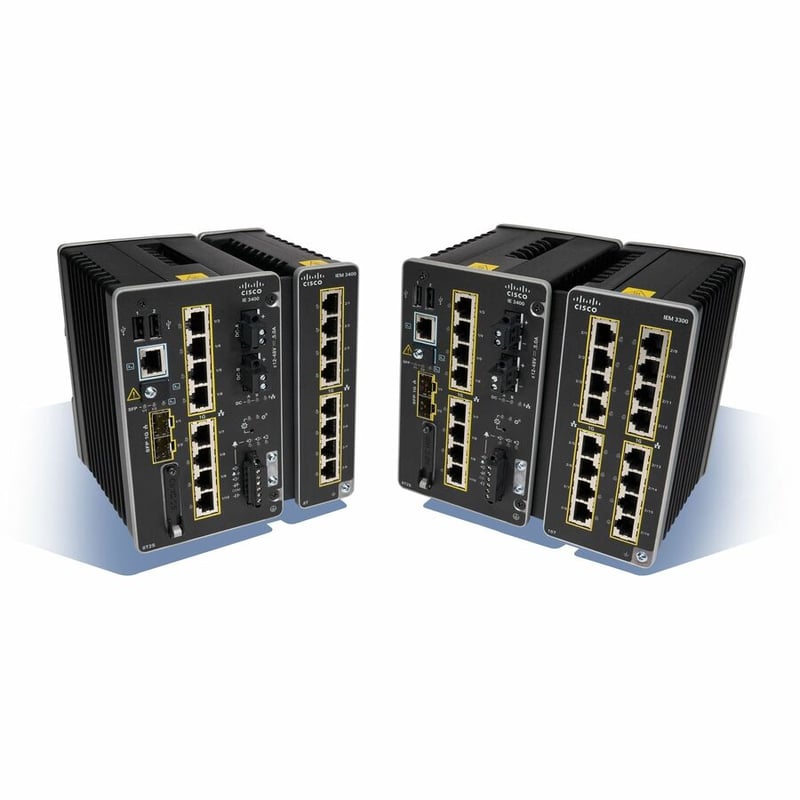Cisco Catalyst IE3300 Rugged Series Module, 16 Non-PoE Copper - Thumbnail 4