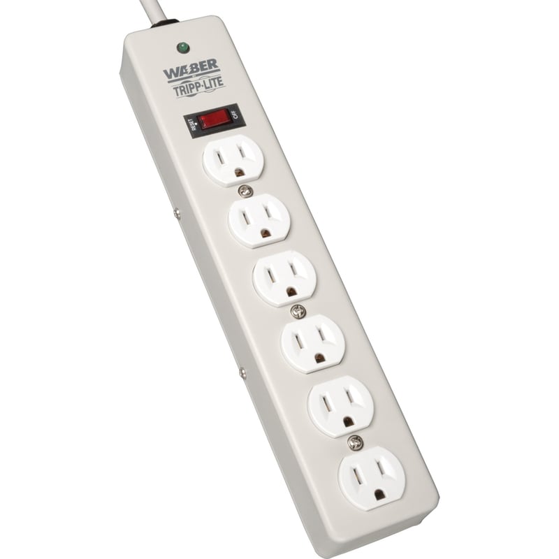 Tripp Lite by Eaton Waber Industrial Surge Protector 6-Outlet 6 ft. (1.83 m) Cord 1050 Joules - Thumbnail 5