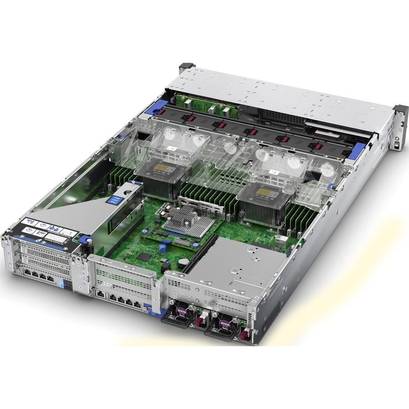 HPE ProLiant DL380 G10 2U Rack Server - 1 Xeon Gold 6234 3.30 GHz - 32 GB RAM - Serial ATA/600 Controller - Thumbnail 2
