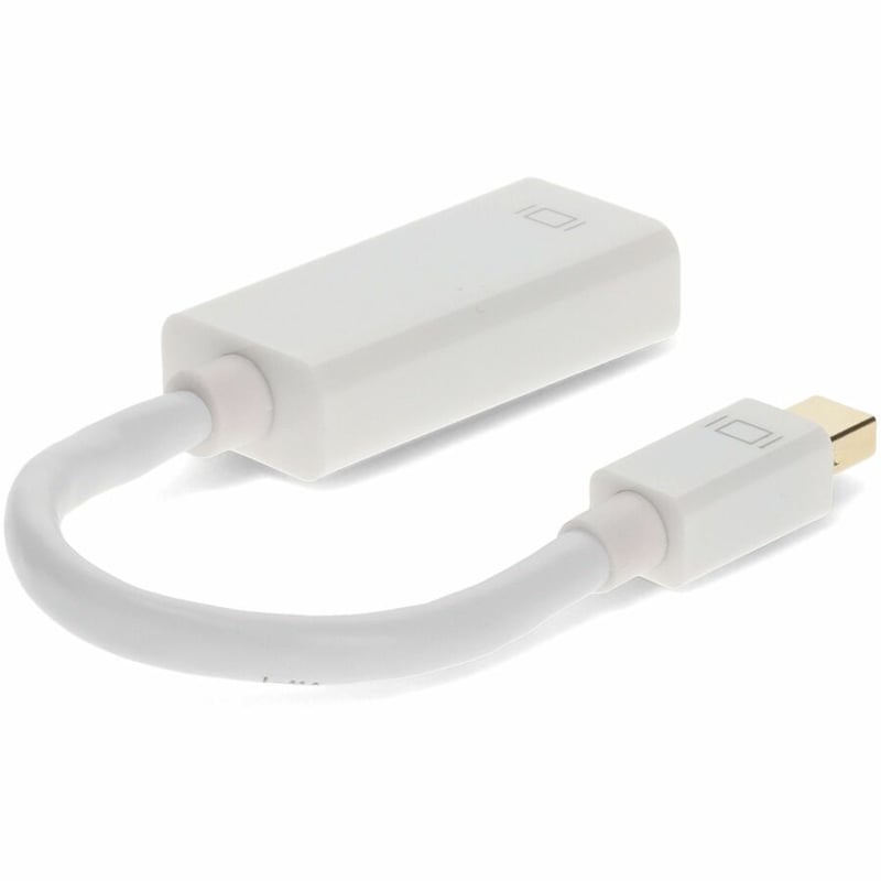 AddOn 5-Pack of Mini-DisplayPort 1.1 Male to HDMI 1.3 Female White Active Adapters For Resolution Up to 2560x1600 (WQXGA) - Thumbnail 5