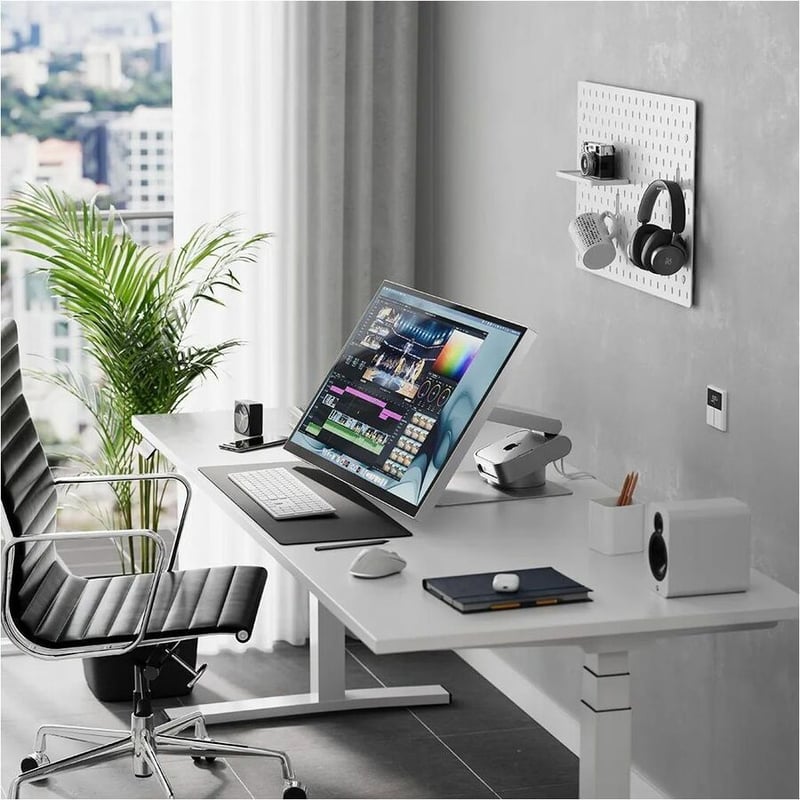 ASPEKT 32 OMNI FOLD STAND FOR MAC MINI SILVER - Thumbnail 5