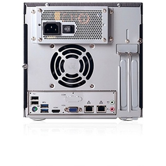 Sans Digital AccuNAS AN6L+B - NAS + iSCSI 6 Bay 64bit Network Storage Server Tower (Black) - Thumbnail 2