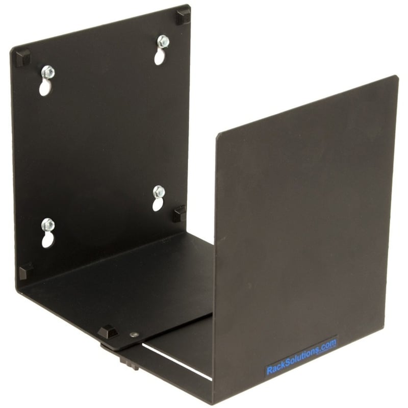 Rack Solutions Universal PC Wall Mount Clamp (4.00in to 8.00in) - Thumbnail 2