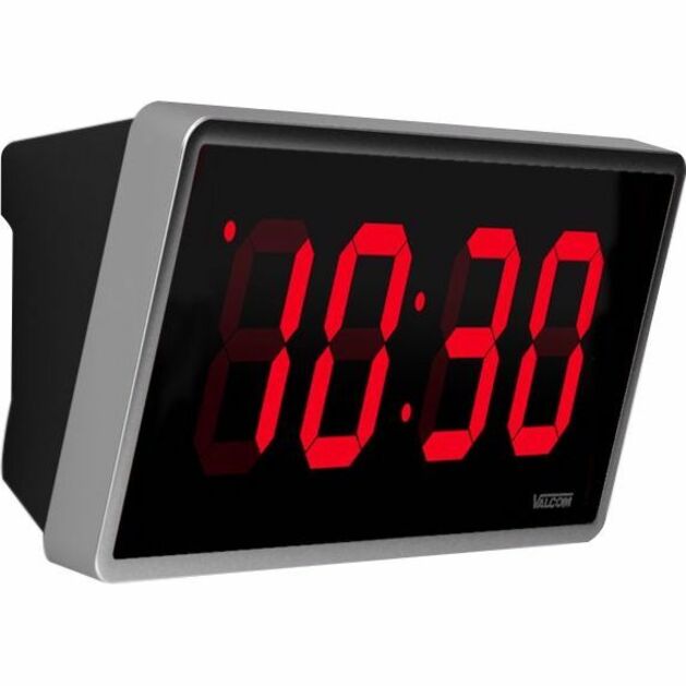 Valcom Digital Clock, 4-Inch, 4-Digits, Wired, 24Vdc - Thumbnail 3
