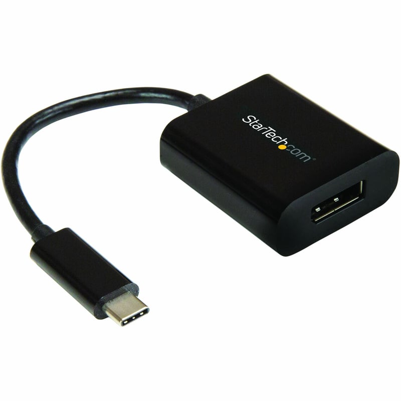 StarTech.com USB C to DisplayPort Adapter 4K 60Hz - USB Type-C to DP 1.4 Monitor Video Converter (DP Alt Mode) - Thunderbolt 3 Compatible - Thumbnail 1