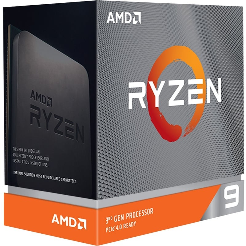 AMD RYZEN 9 3900XT WITHOUT COOLER BOX AM4 70MB - Thumbnail 2