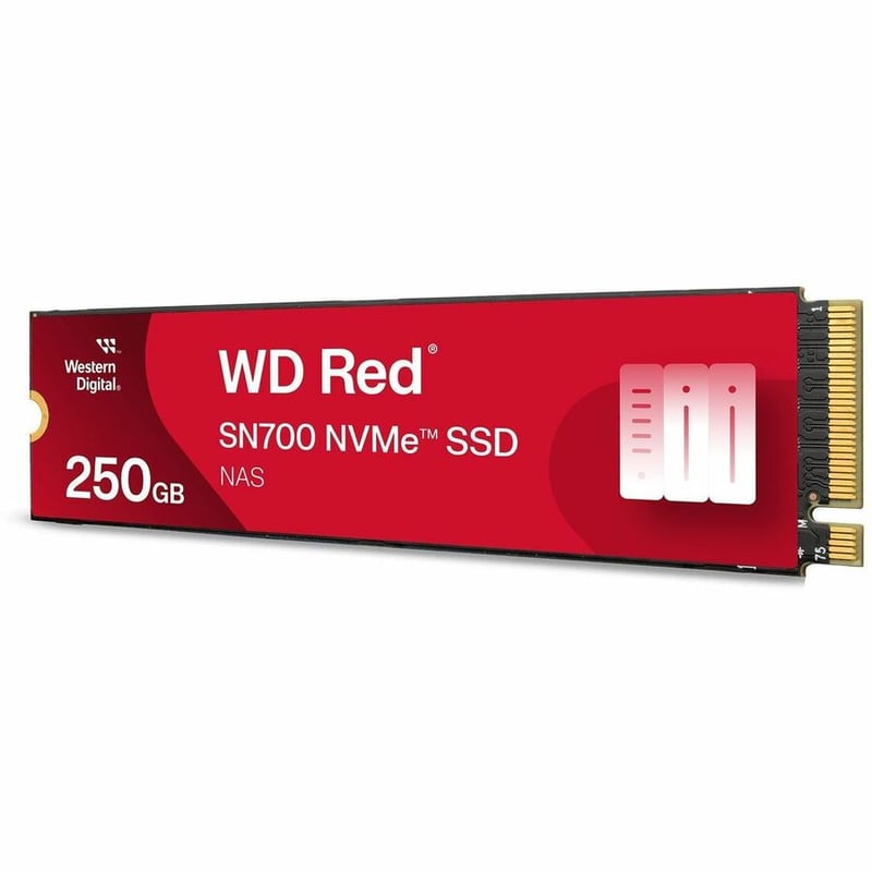 WD Red S700 WDS250G1R0C 250 GB Solid State Drive - M.2 2280 Internal - PCI Express NVMe (PCI Express NVMe 3.0 x4) - Thumbnail 2