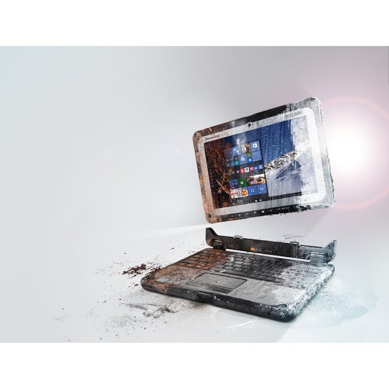 Panasonic TOUGHBOOK CF-20 CF-20CX-00VM 10.1" Touchscreen Detachable 2 in 1 Notebook - 1920 x 1200 - Intel Core M 6th Gen m5-6Y57 1.10 GHz - 8 GB Total RAM - 512 GB SSD