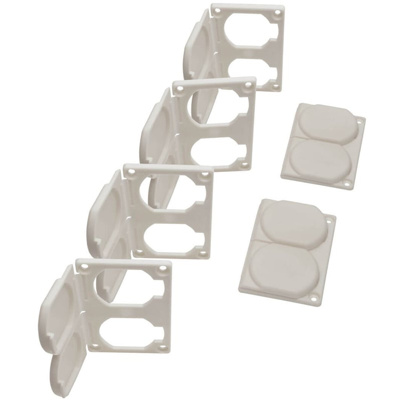 Tripp Lite by Eaton Safe-IT Replacement Outlet Covers for Hospital Medical Power Strips Antimicrobial - Thumbnail 4