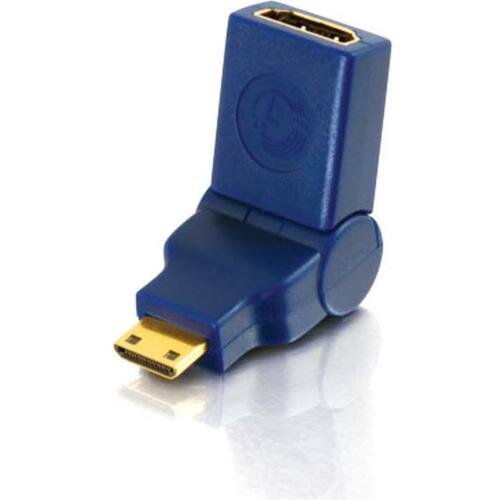 C2G 90° Rotating HDMI to HDMI Mini Adapter - F/M - Thumbnail 1