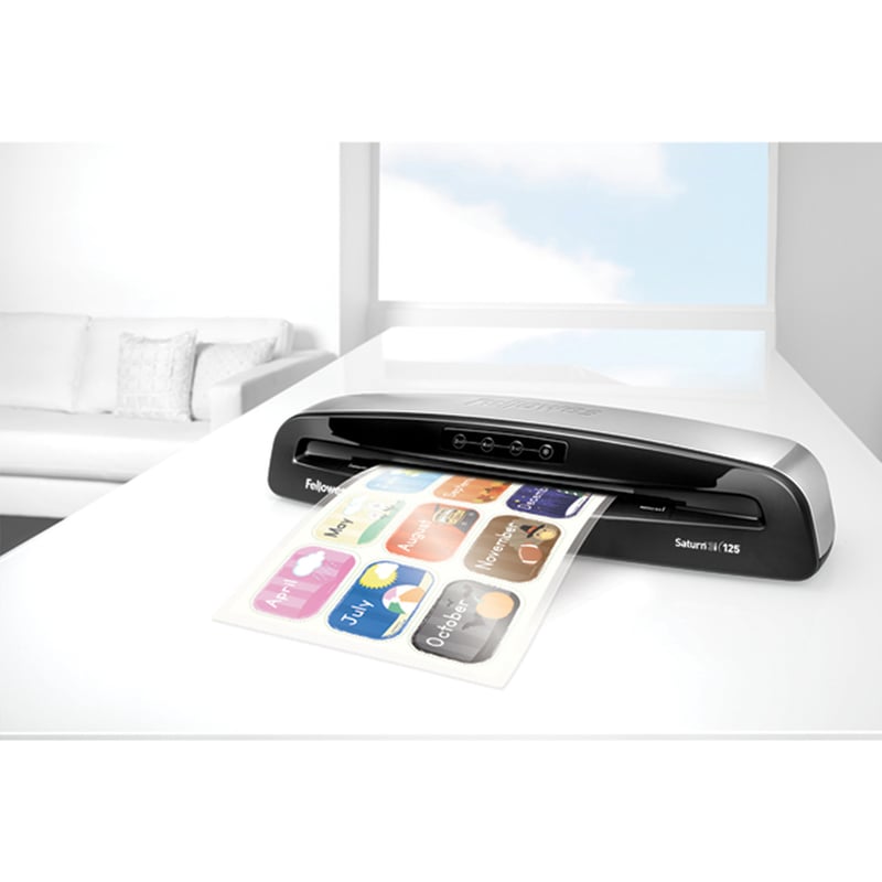 Fellowes Callisto 125 Laminator with Pouch Starter Kit - Thumbnail 3