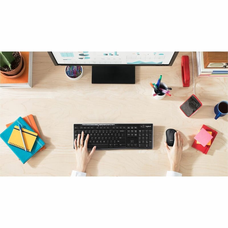K270 WIRELESS KEYBOARD - ROSE RETAIL BOX (UNIFIED RECEIVER) - Thumbnail 3