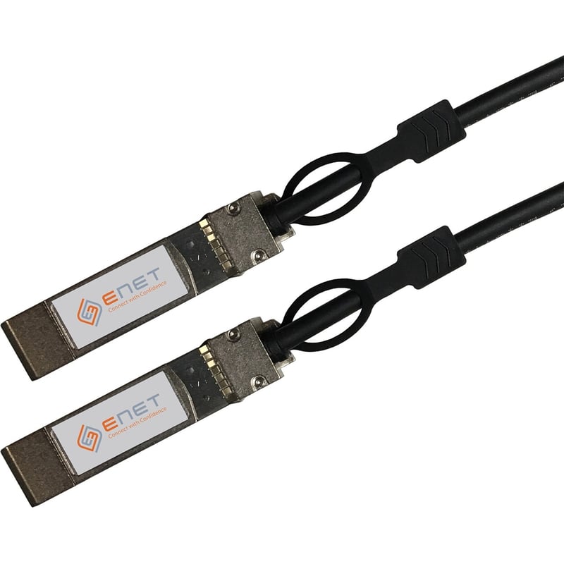 ENET Juniper Compatible JNP-SFP-25G-DAC-1.5M TAA Compliant Functionally Identical 25GBASE-CU SFP28 to SFP28 Passive Direct-Attach Cable (DAC) Assembly 1.5m