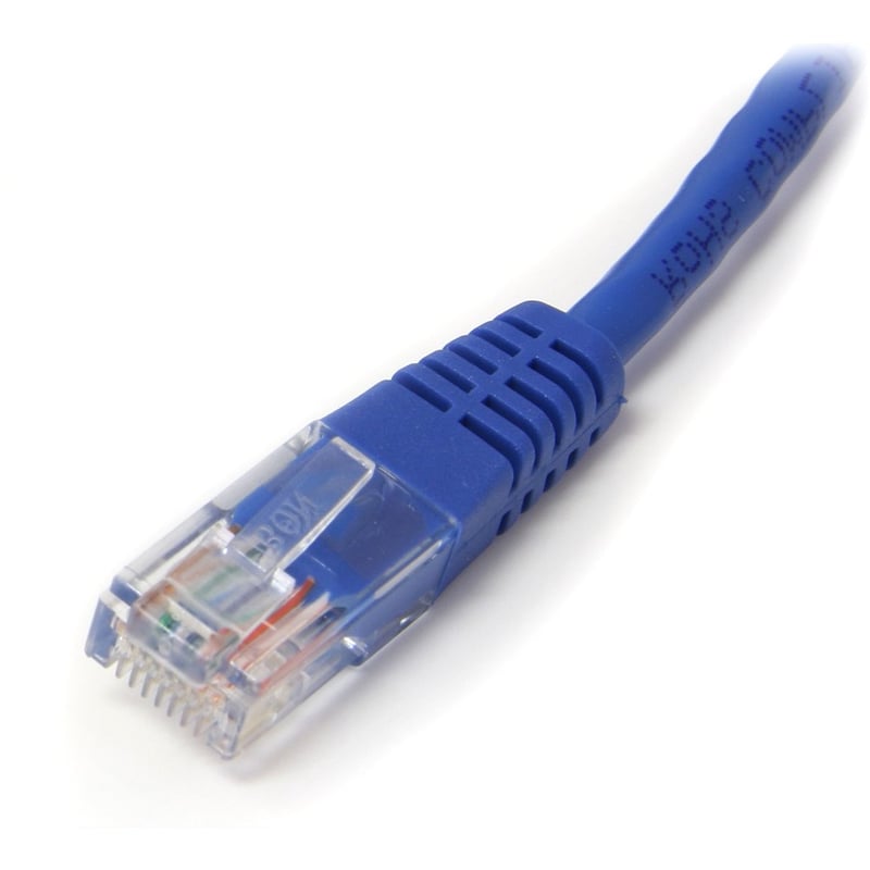 StarTech.com 35 ft Blue Molded Cat5e UTP Patch Cable - Thumbnail 2