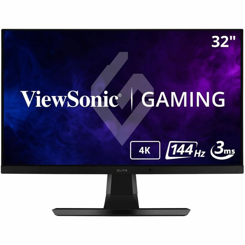 ViewSonic ELITE XG321UG 32 Inch 4K IPS 144Hz Gaming Monitor with G-Sync, Mini LED, Nvidia Reflex, HDR1400, Advanced Ergonomics, HDMI and DP for Esports - Thumbnail 1