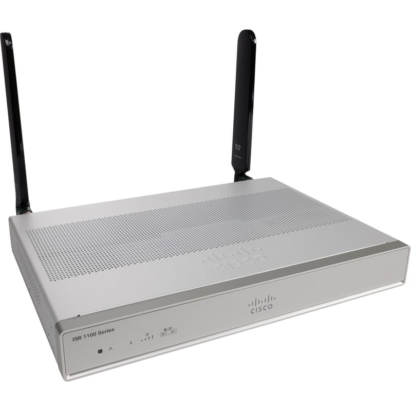 Cisco C1111-8PLTEEAW Wi-Fi 5 IEEE 802.11ac 2 SIM Cellular, Ethernet, ADSL2, VDSL2+ Modem/Wireless Router - Thumbnail 4