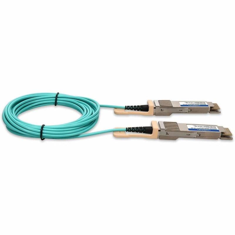 AddOn Arista Networks&reg; Compatible TAA 400GBase-AOC QSFP-DD to QSFP-DD Low Power Active Optical Cable (850nm, MMF, 5m) - Thumbnail 5