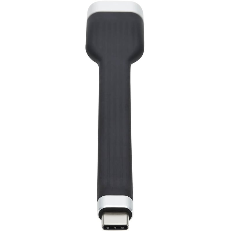 Eaton Tripp Lite Series USB-C to HDMI Flat Adapter Cable (M/F), 4K 60 Hz, HDR, Thunderbolt 3 Compatible, Black, 5 in. (12.7 cm) - Thumbnail 2