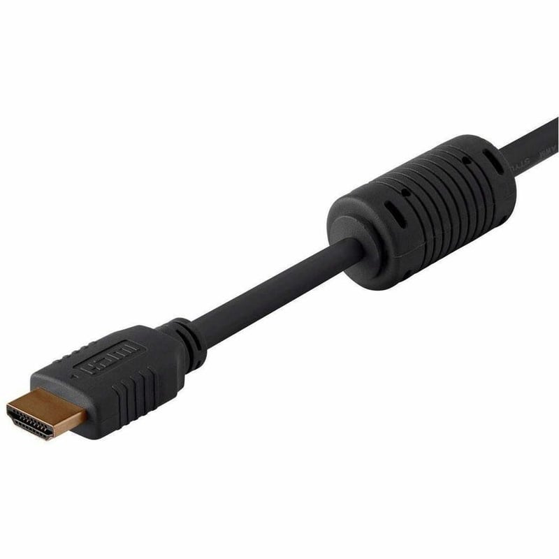 MONOPRICE 4K HIGH SPEED HDMI CABLE 10FT - 18GBPS BLACK - 5 PACK - Thumbnail 2