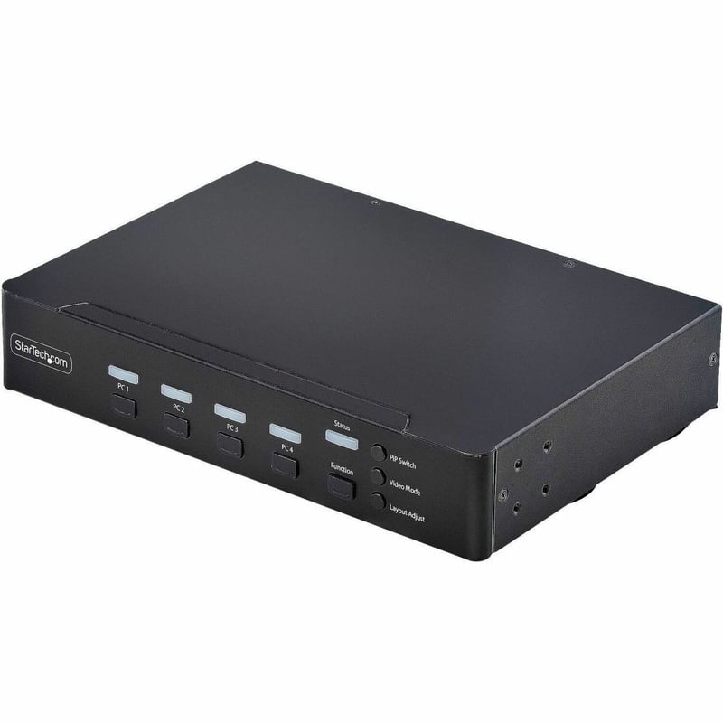 4-PORT DISPLAYPORT KVM - MULTIVIEW PICTURE IN PICTURE - Thumbnail 1