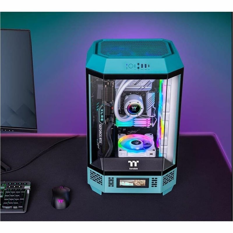 Thermaltake The Tower 300 Turquoise Micro Tower Chassis
