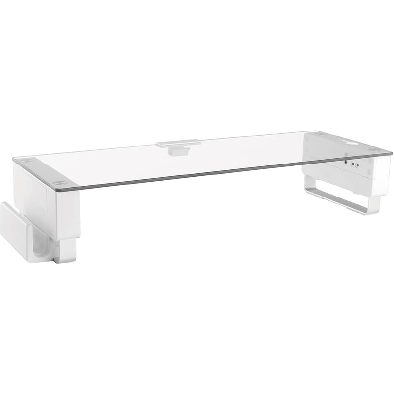 SIIG Tempered Glass Surface Smart Stand with USB and Audio Ports - Thumbnail 1