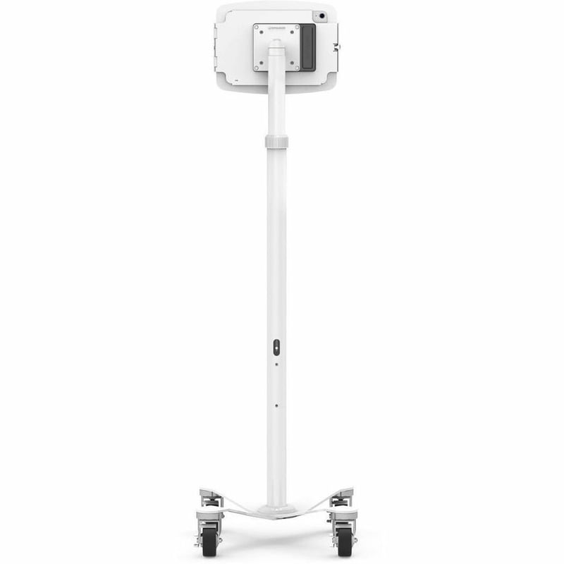 IPAD 10TH-11TH (A16) GEN SPACE ENCLOSURE MEDICAL ROLLING CART PLUS HUB WHITE - Thumbnail 4