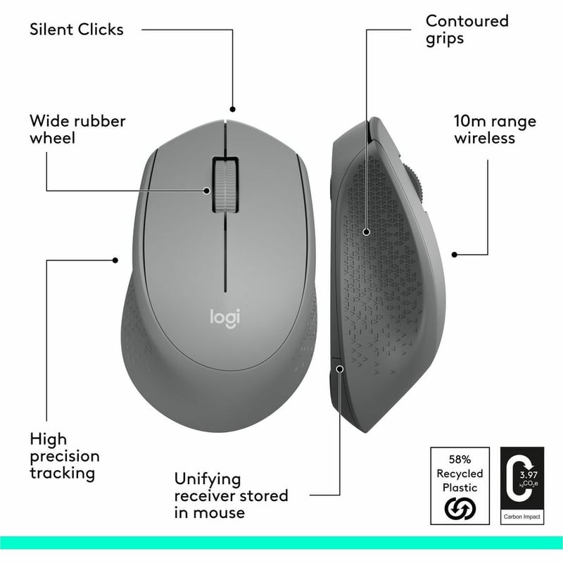 Logitech SILENT PLUS M330 Mouse - Thumbnail 3