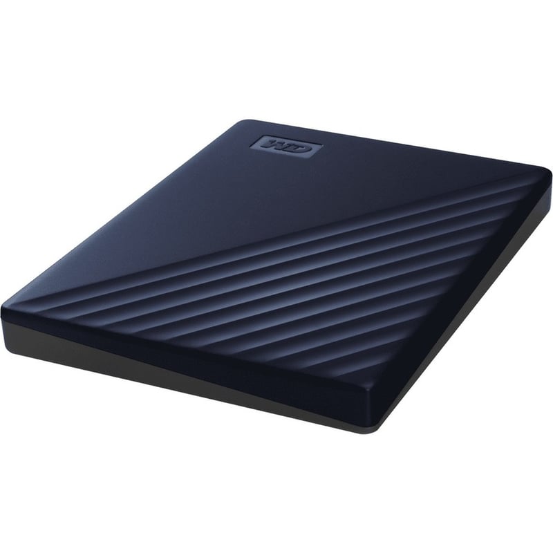 WD My Passport for Mac WDBA2F0050BBL 5 TB Portable Hard Drive - External - Midnight Blue - Thumbnail 4
